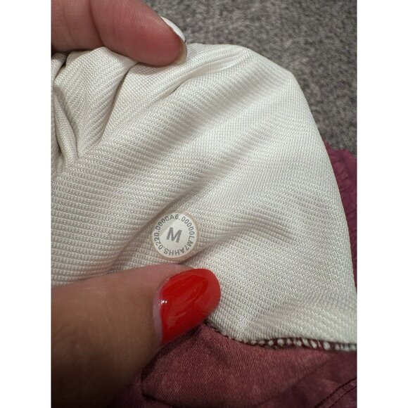 Lululemon Pace Breaker Men’s Shorts Pinky Red Medium - Picture 5 of 5